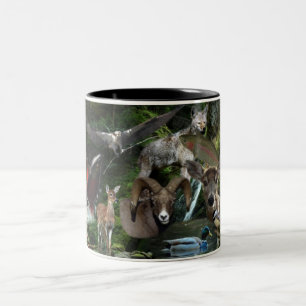 BC djurlivkaffemugg Två-Tonad Mugg