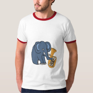 BC- elefant som leker en Tubaskjorta T Shirt