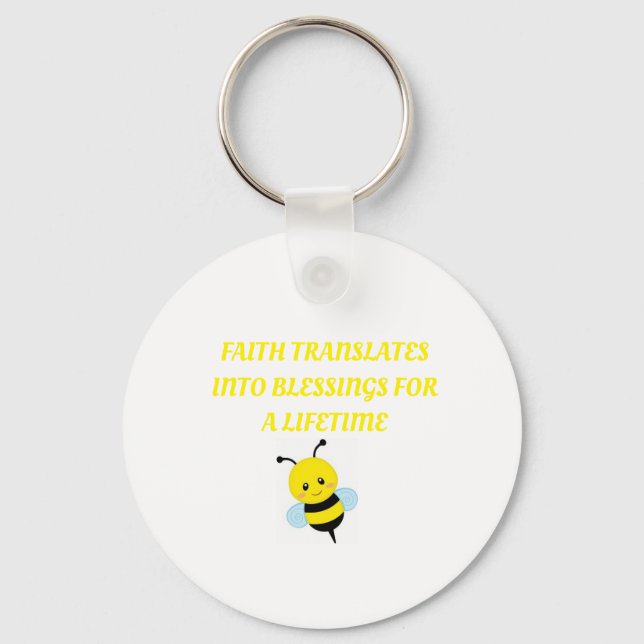BC Faith Translates Keychain Nyckelring (Framsida)
