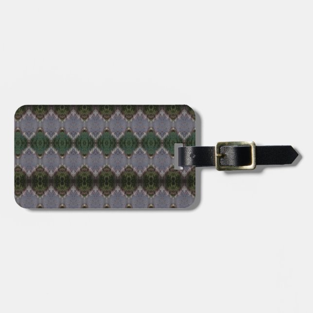 BC Fall Träd Ikat 4 Bagagebricka (Horisontell Framsida)