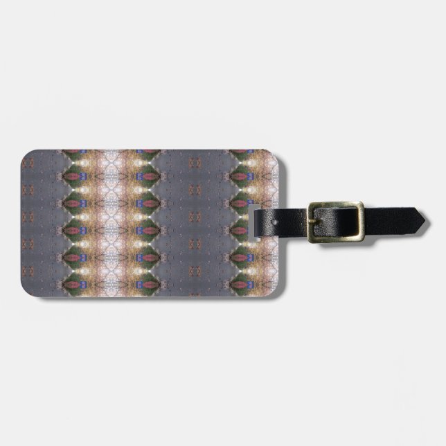 BC Fall Träd Ikat 7 Bagagebricka (Horisontell Framsida)