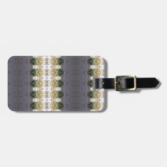 BC Fall Träd Ikat 8 Bagagebricka (Horisontell Framsida)