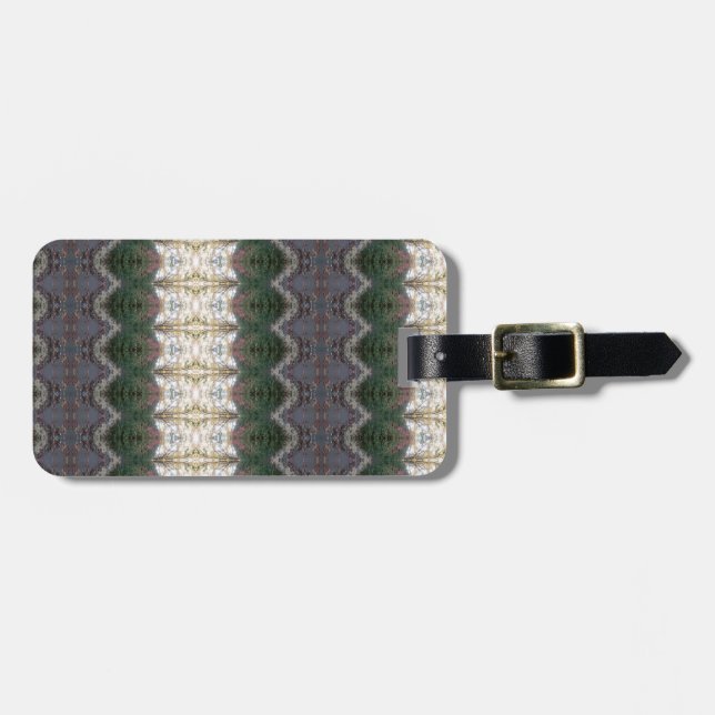 BC Fall Träd Ikat 9 Bagagebricka (Horisontell Framsida)