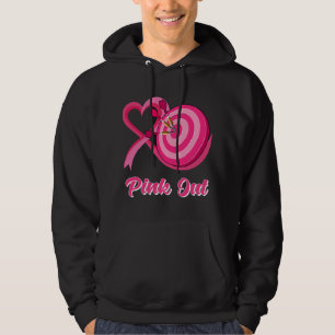 BC Leopard Rosa Out Darts Tackle Breast Cancer Awa Hoodie