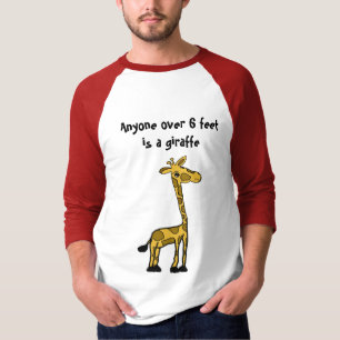 BC- någon över 6 fot skämtskjorta T Shirt