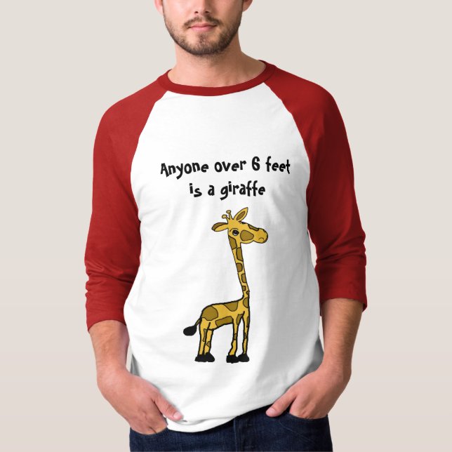 BC- någon över 6 fot skämtskjorta T Shirt (Framsida)