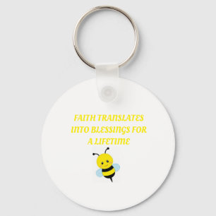 BC översätter tro Keychain Nyckelring