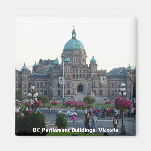 BC parlamentbyggnader/Victoria BC Kanada Magnet