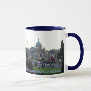 BC parlamentbyggnader/Victoria BC Kanada Mugg