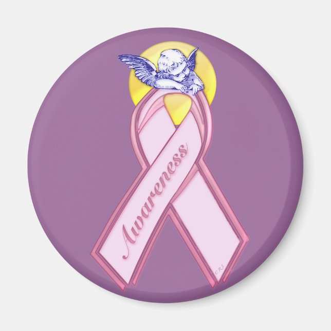 BCA Angel Ribbon Magnet (Framsidan)