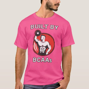 BCAA Byggt av Gren chain Amino Acids Bodybuild din T Shirt