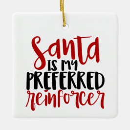 BCBA, BCBA-gåva, ABA, Behavior Tech, ABA Julgransprydnad Keramik