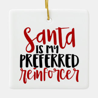 BCBA, BCBA-gåva, ABA, Behavior Tech, ABA Julgransprydnad Keramik