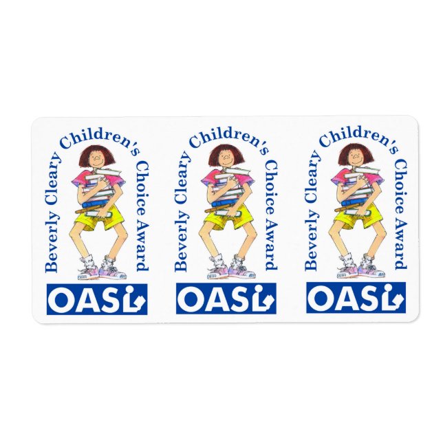 BCCCA Bok-snurretiketter Fraktsedel (Framsidan)