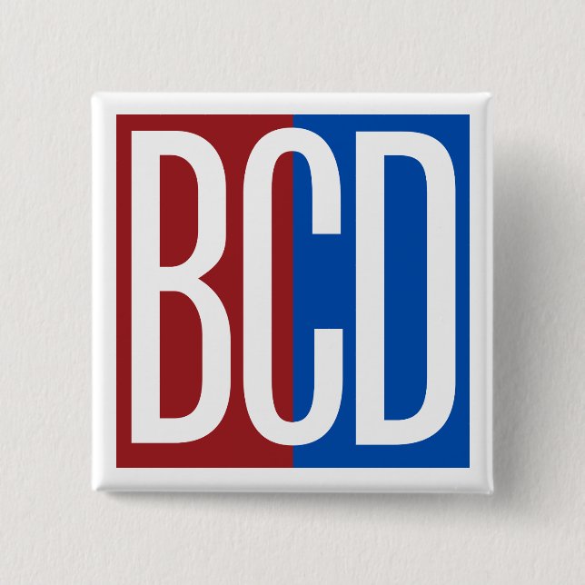 BCD Fyrkantig Knapp (Framsida)