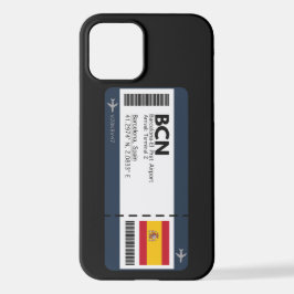 BCN Barcelona Boarding Pass - Spanien Biljett