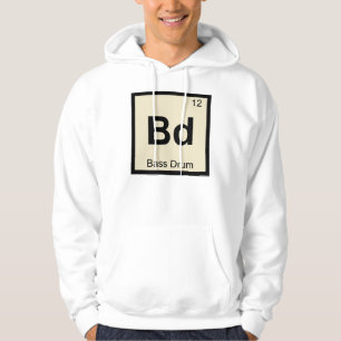 Bd - Bass Drum Music Chemistry Periodic Bord Hoodie