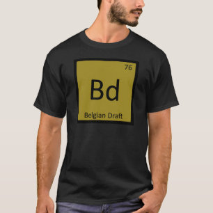 Bd - Belgisk Draft Rolig Kemiskt Element T-Shirt