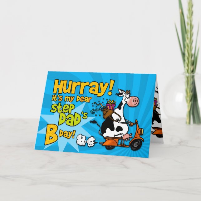 bd scooter ko - steg pappa kort (Framsida)