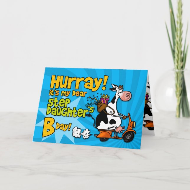 bd scooter ko - styvdotter kort (Framsida)