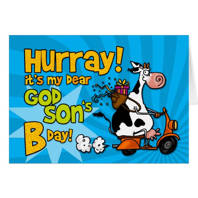 bd-sparkcykelko - gudson hälsningskort (Framsidan Horizontal)