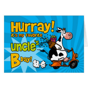 bd-sparkcykelko - uncle hälsningskort