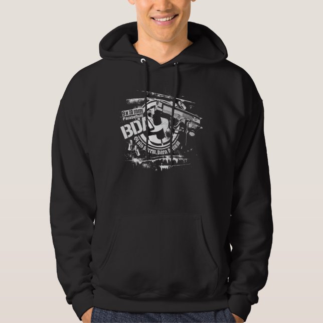 BDA 9 Hoodie T-Shirt (Framsida)