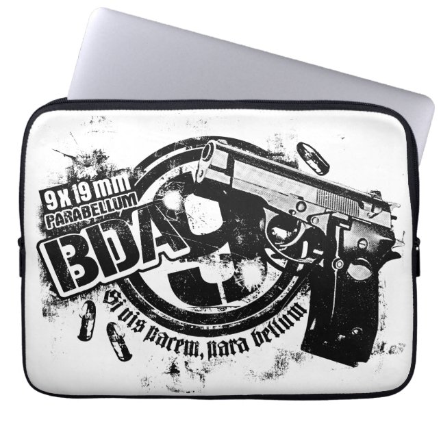 BDA 9 Laptop sleeve Electronics Bag (Framsidan)