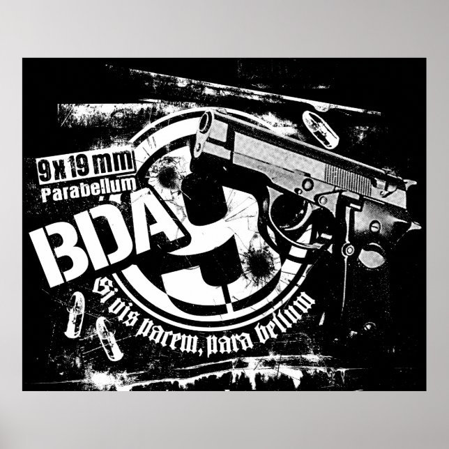 BDA 9 Poster Poster (Framsidan)