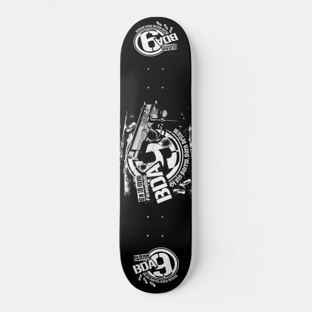 BDA 9 Skateboard Deck Skateboard (Framsida)