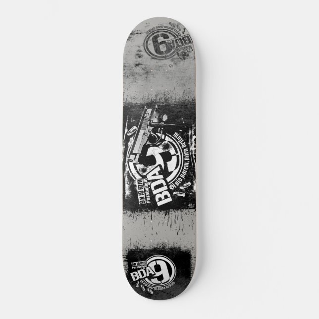 BDA 9 Skateboard Deck Skateboard (Framsida)
