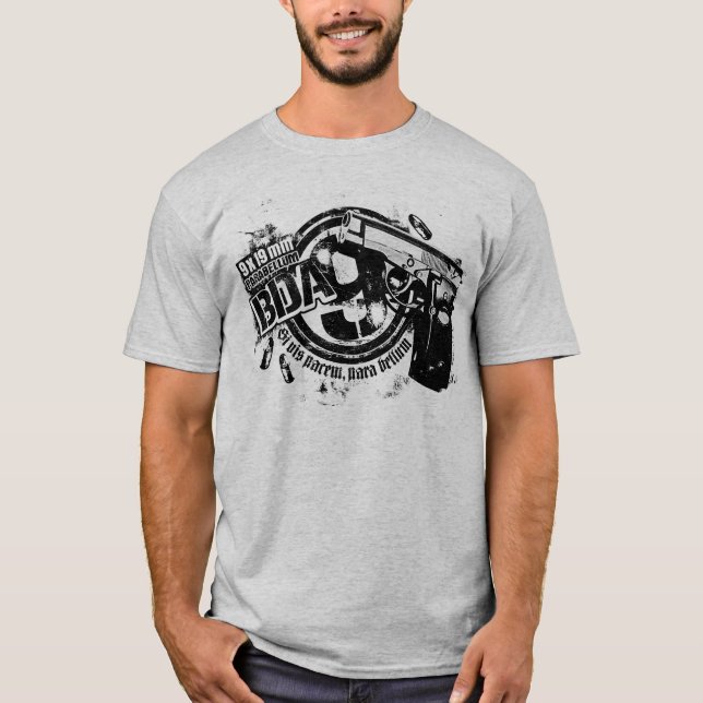 BDA 9 T-Shirt T-Shirt (Framsida)