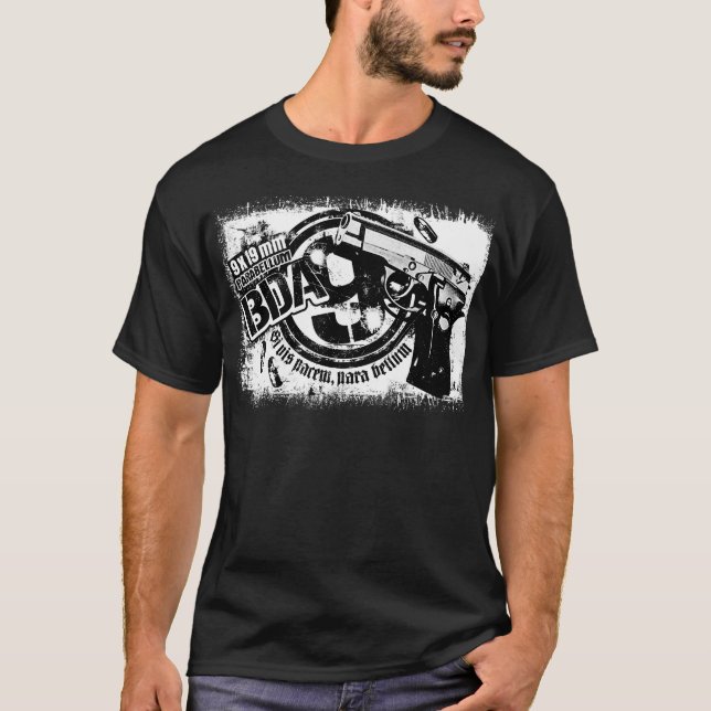 BDA 9 T-Shirt T-Shirt (Framsida)