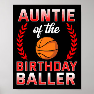 Bday Celebra Bday Bysketbyll Poster