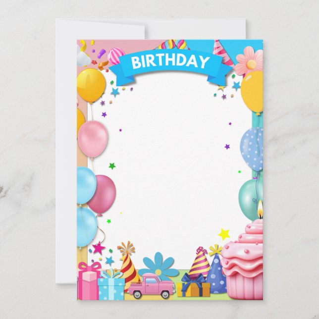 BDAY PARTY MEDDELANDE (Framsida)