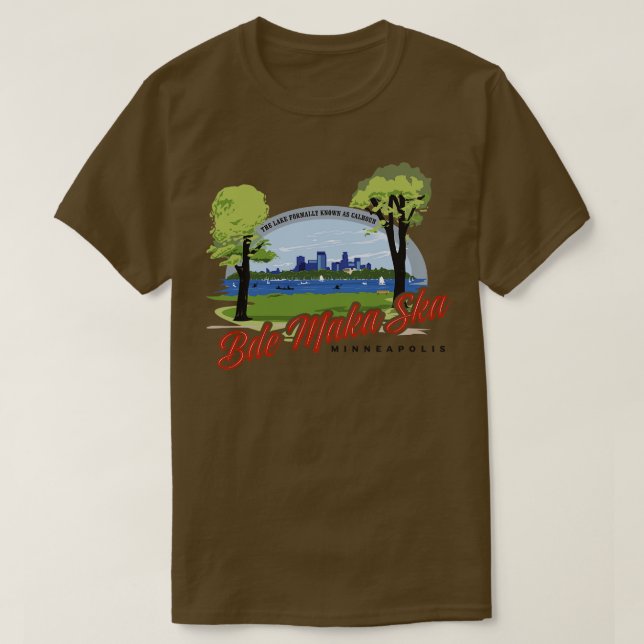 Bde Maka Ska T Shirt (Design framsida)