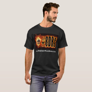 BDRS som flammar #Boom för Hashtag #BDRST-tröja T Shirt