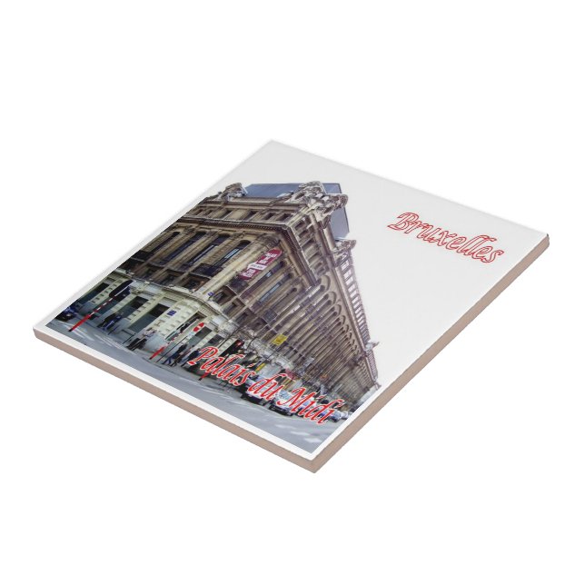 BE019 BRYSSELS BRUXELLES Palais du Midi Kakelplatta (Sidan)