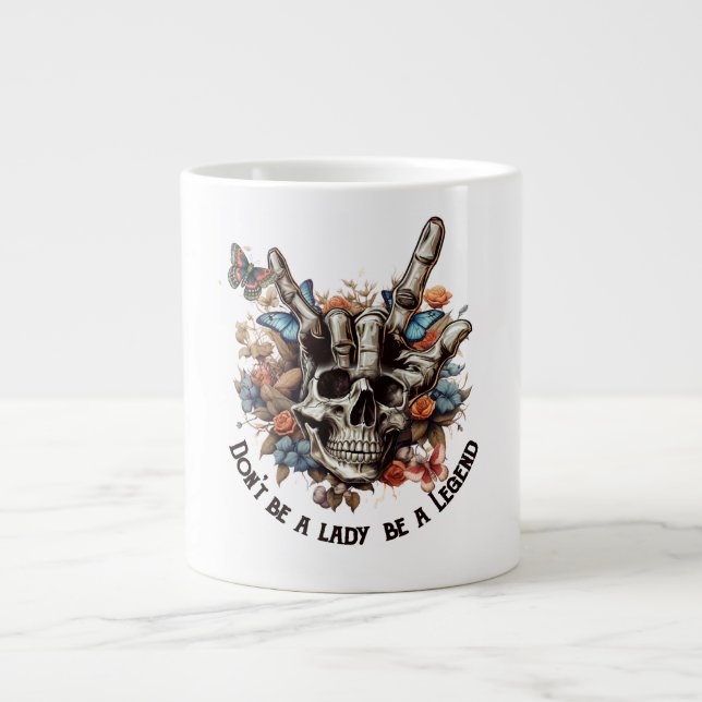 BE A LEGENE JUMBO MUGG (Framsidan)