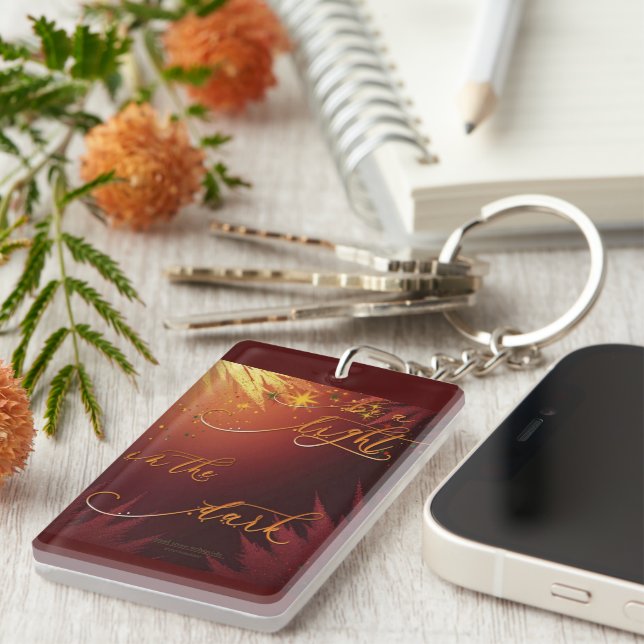 Be A Light Bordeaux Mel Mae Schmidt Stationery (Högra Framsidan)