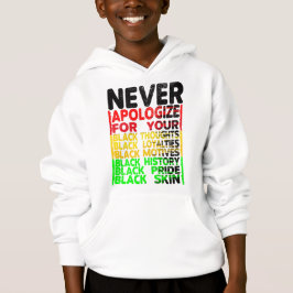 Be aldrig om ursäkt för Blackness. T Shirt