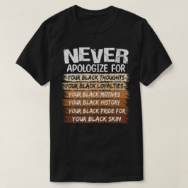 🖤 be aldrig om ursäkt för dina svarta tankar t shirt