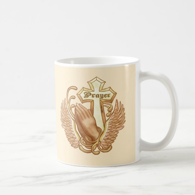 Be alltid Kristet kors Mugg (Höger)
