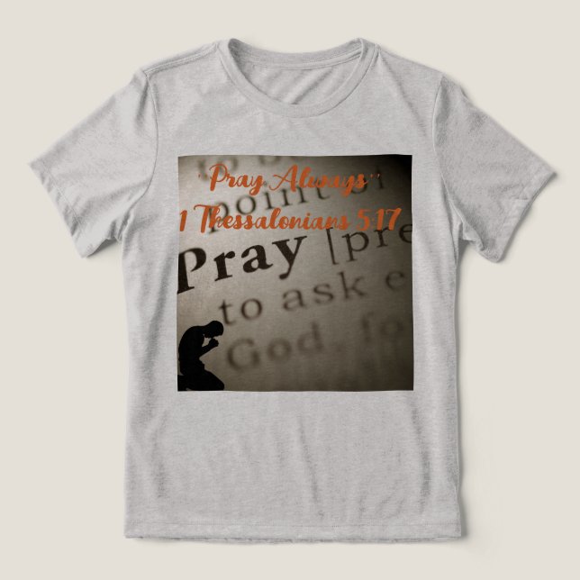 ''Be alltid'' T Shirt (Design Framsida)