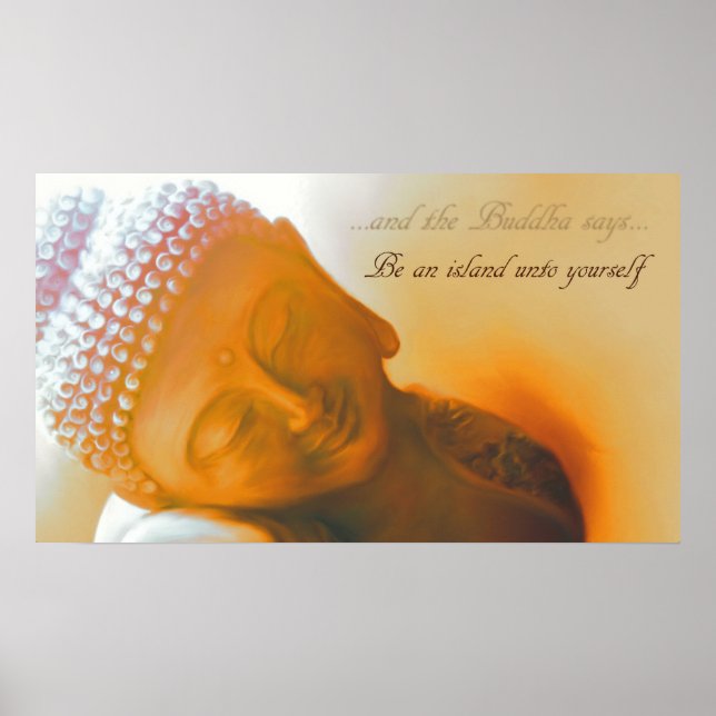 Be an island... poster (Framsidan)