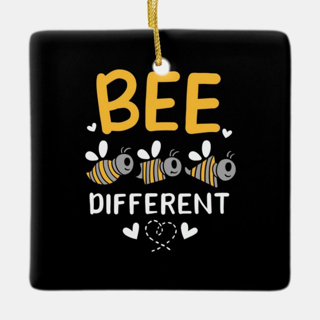 Be annorlunda julgransprydnad keramik (Framsida)