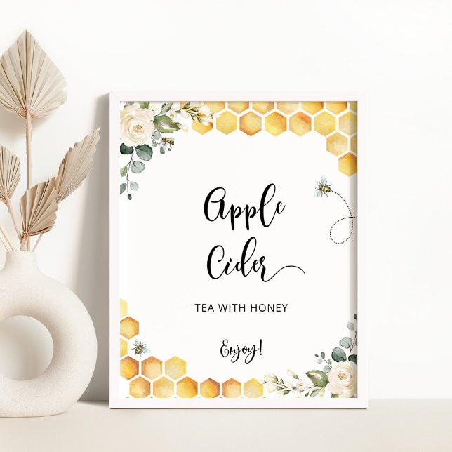 Be Apple cider-tecken. Drinks bord Poster (Skapare uppladdad)