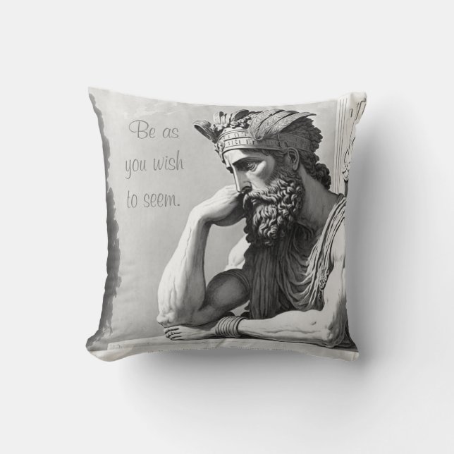Be as you wish to seem kudde (Framsida)
