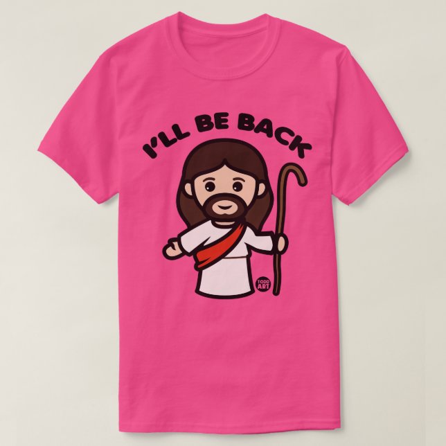 BE BACK JESUS T SHIRT (Design framsida)