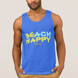 BE BEACH LYCKLIG tank Sommarsömlöst hav T-shirt
